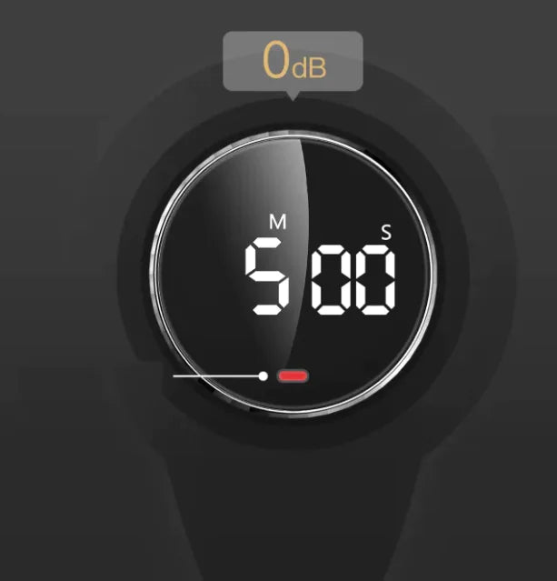 LED Timer - Large Screen Rotatable Reminder Timer with Magnetic Base